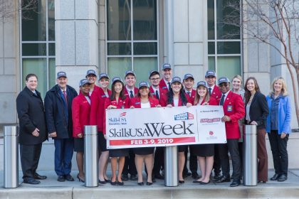 Channellock participates in SkillsUSA week.